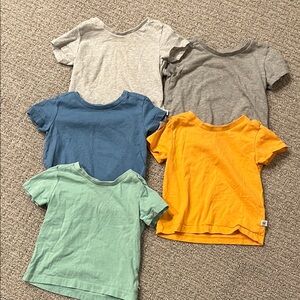 Honest Company 12M Short Sleeve Tee - Multi Color Pack